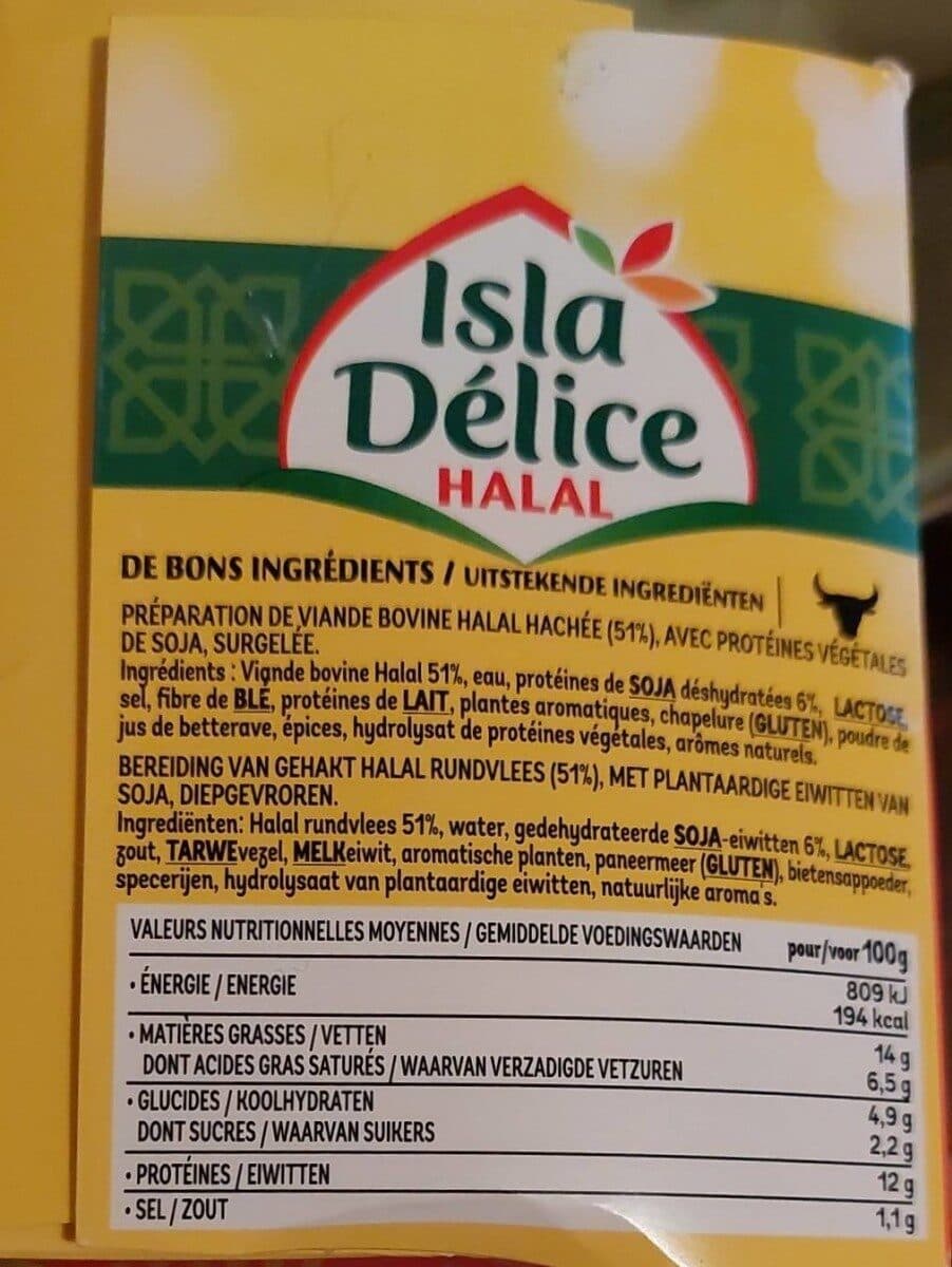 Isla Délice Boulettes au boeuf prêtes à cuire packshot