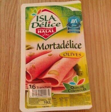 Isla delice Isla Délice Mortadélice aux Olives Maxi Format 16tr packshot
