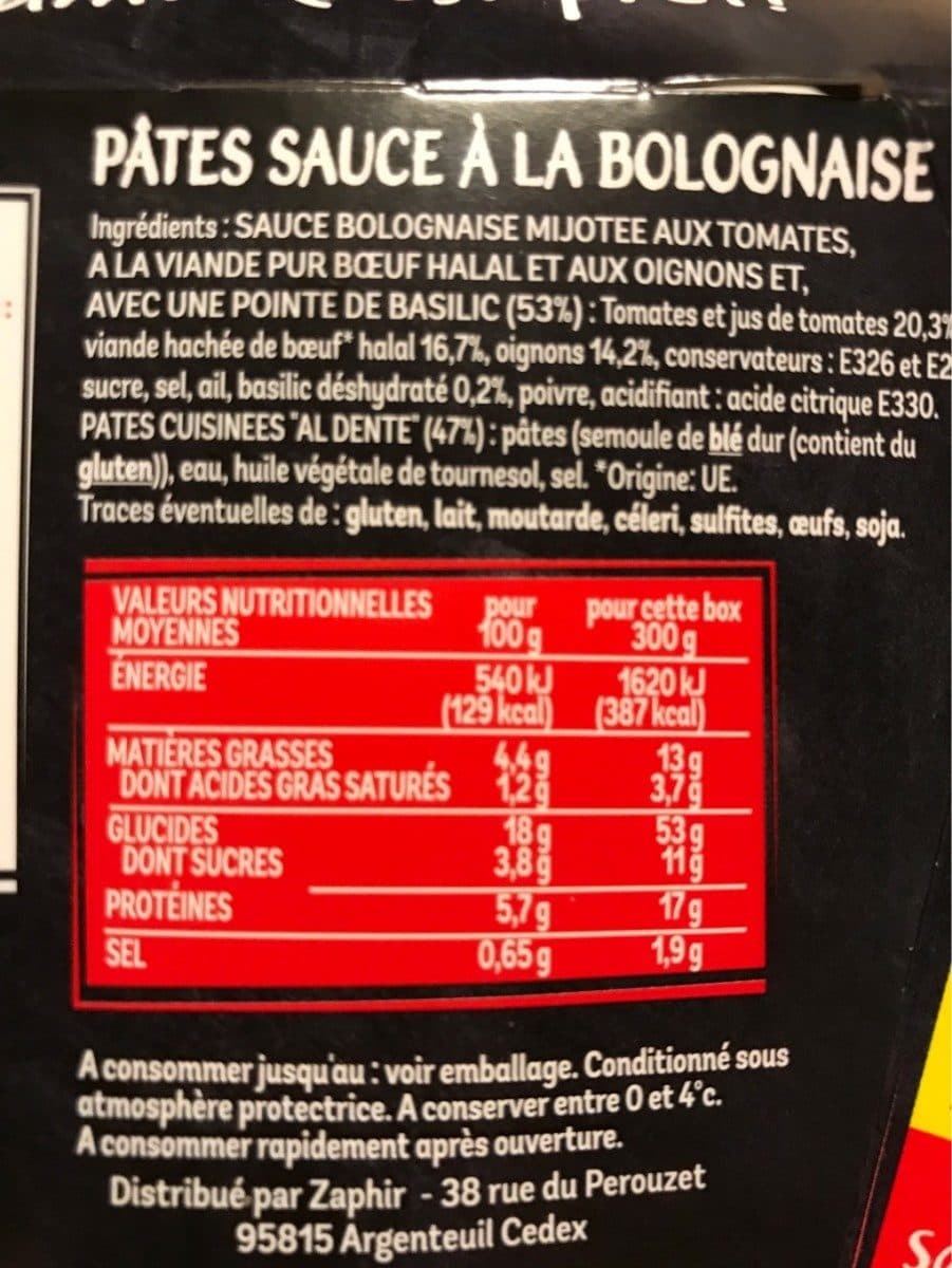 Isla delice Penne Bolognaise packshot