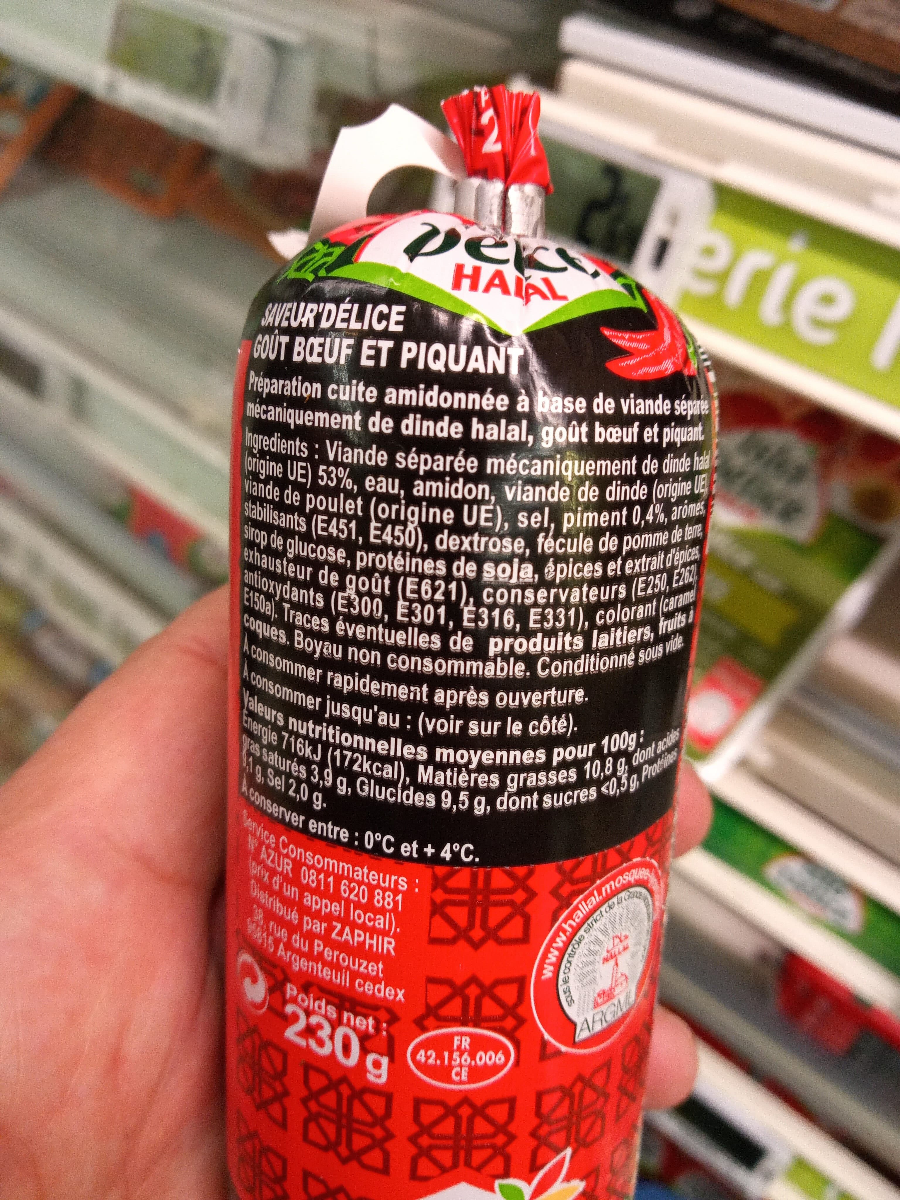 Isla Délice Saveur'délice goût boeuf piquant packshot