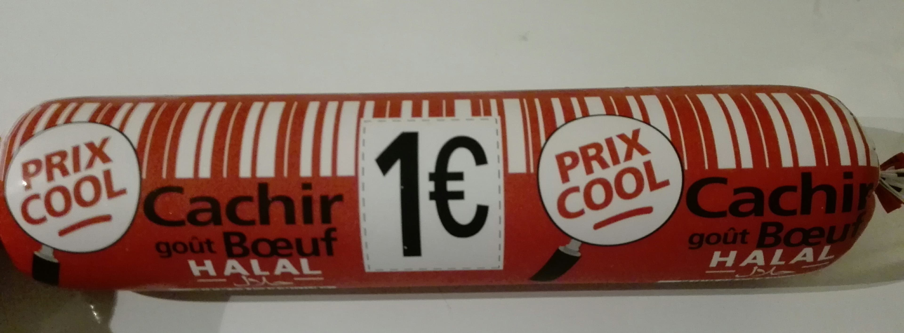 CRYSTAL Cachir saucisse goût boeuf packshot