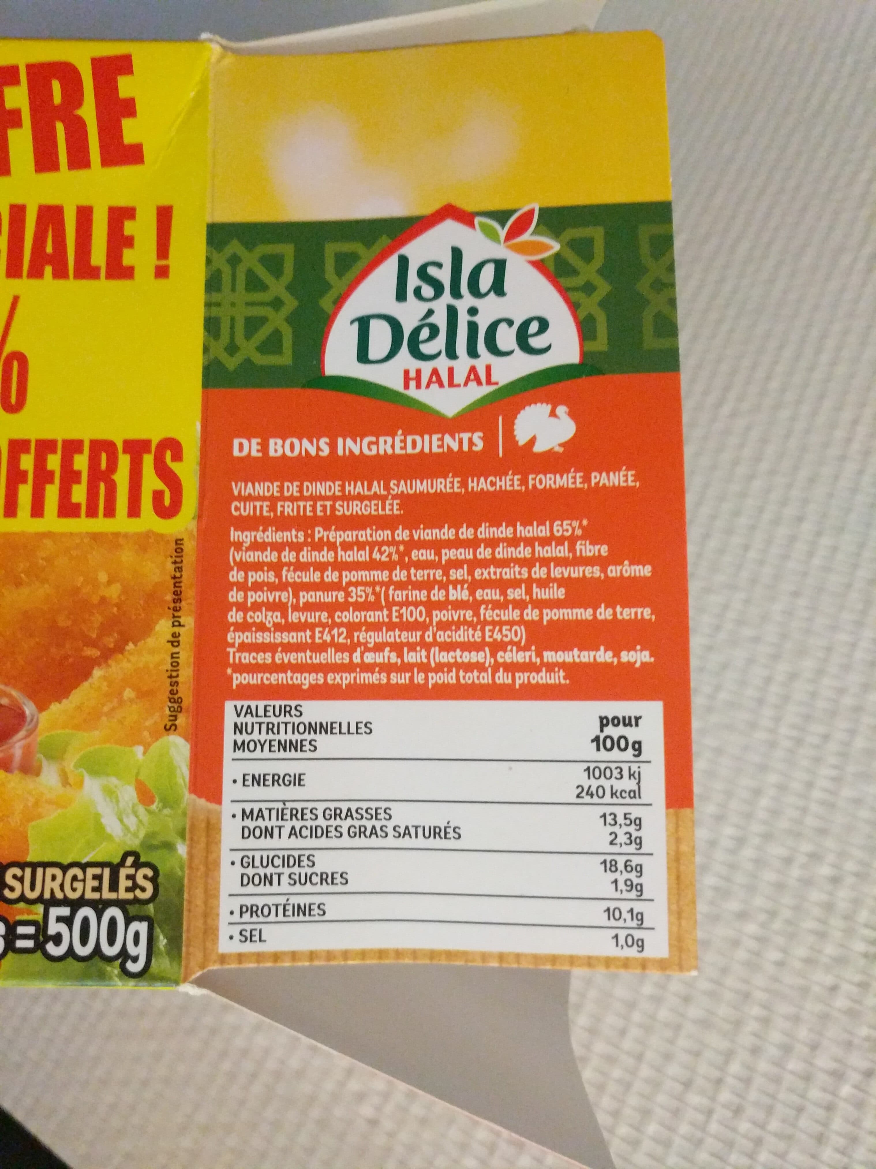 Isla Délice Isla nuggets packshot