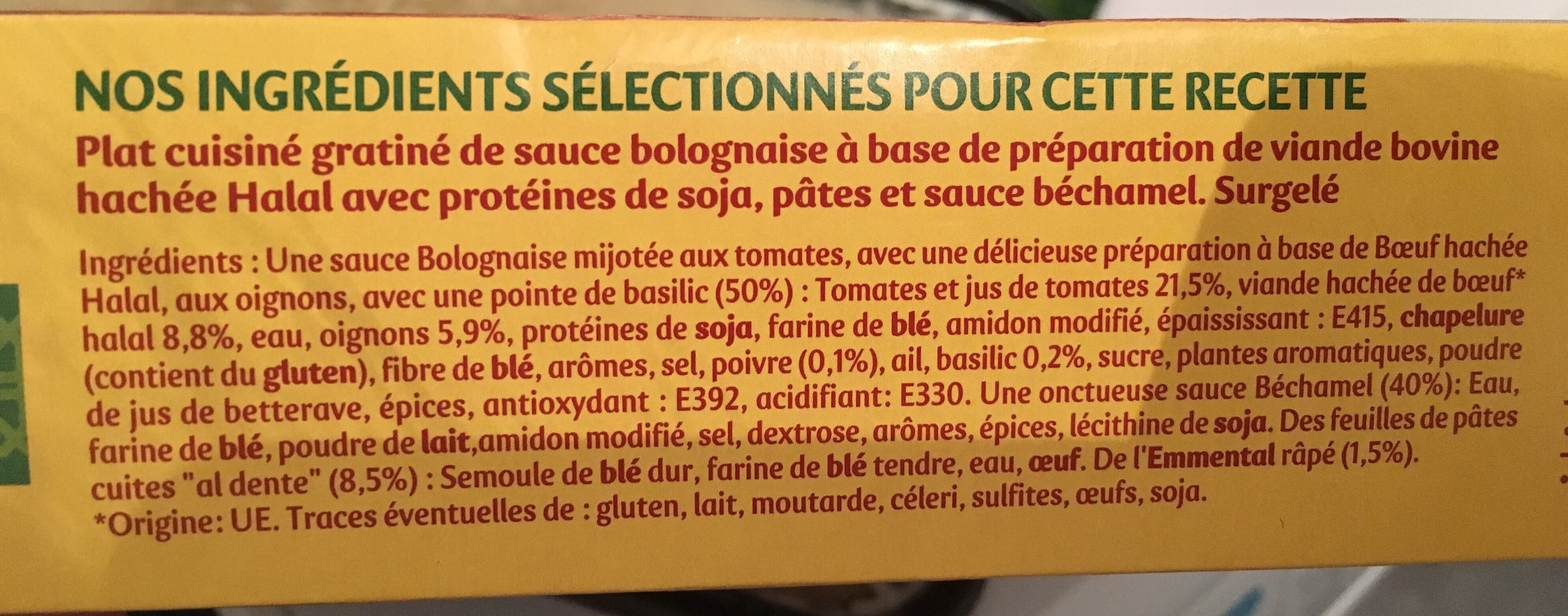 Isla Délice Lasagnes Bolognaise packshot
