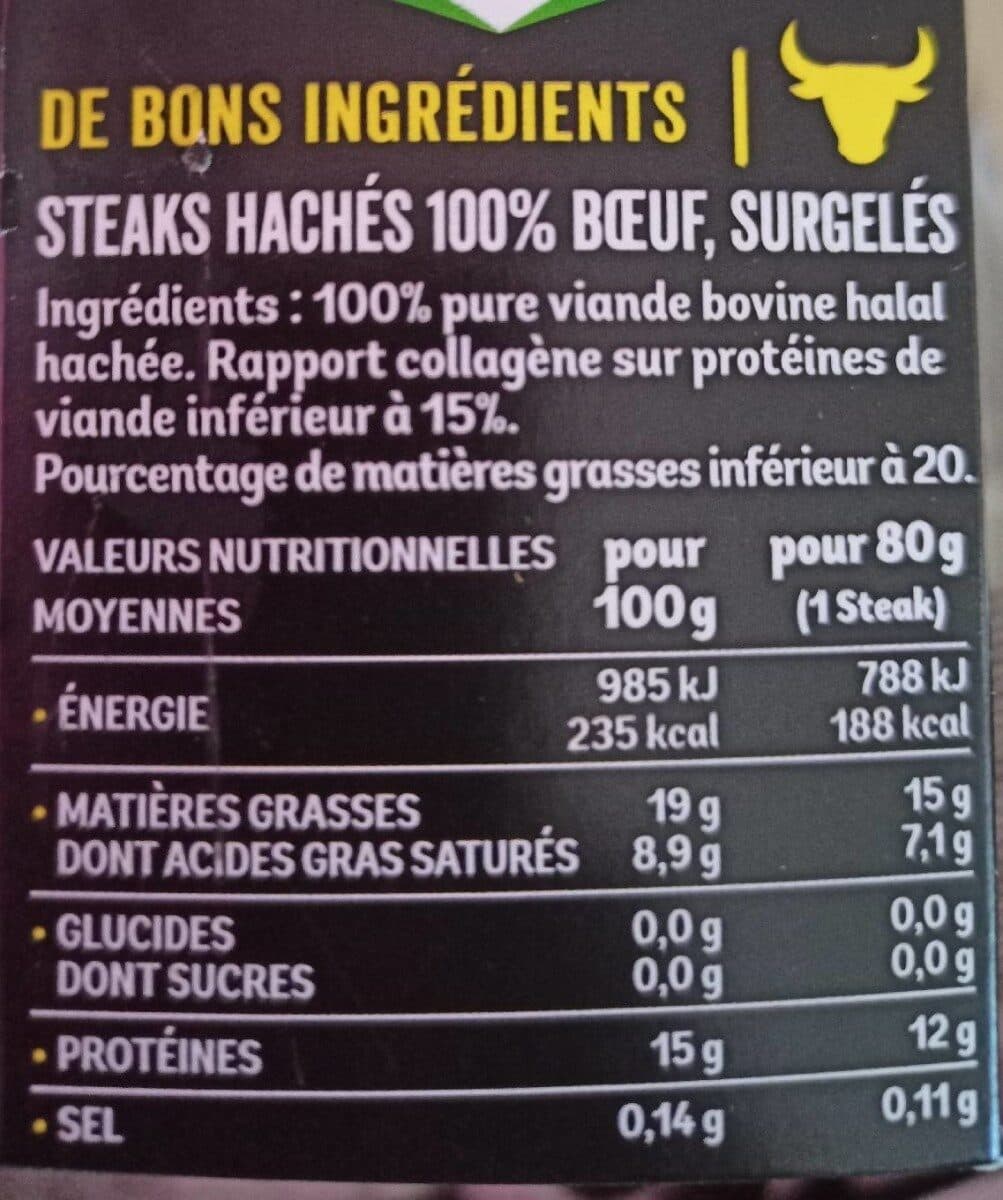 Isla délice Le steak Haché packshot