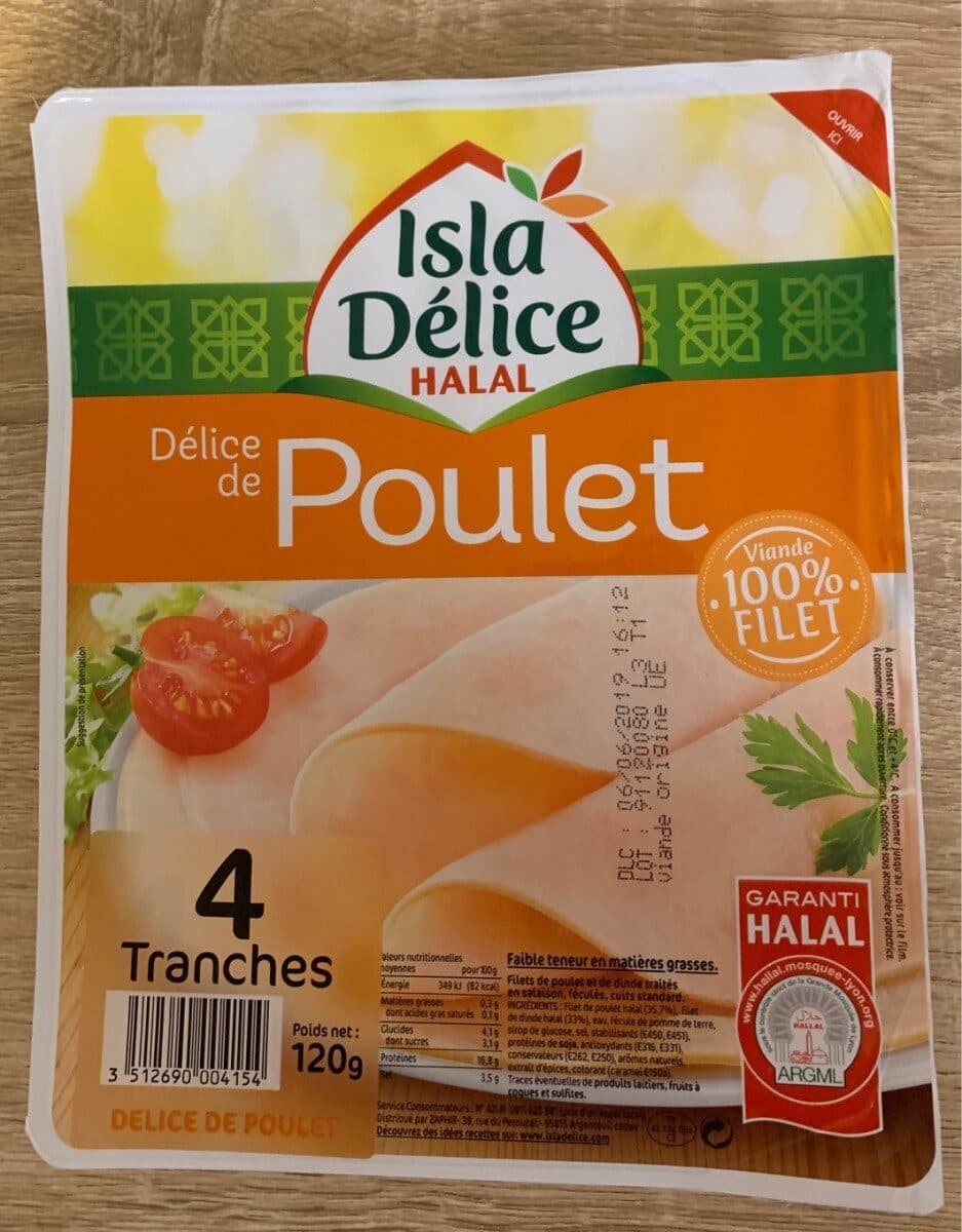 Isla Délice Délice de Poulet HALAL packshot