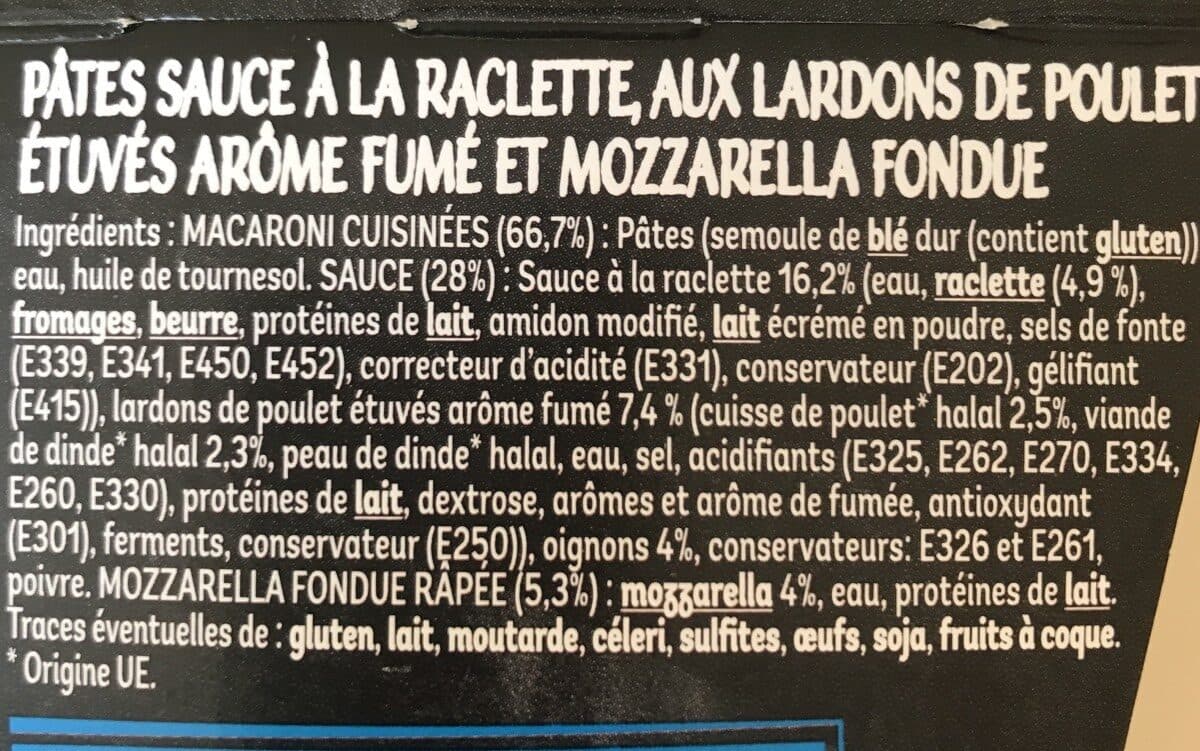 Isla Délice Macaroni raclet' packshot