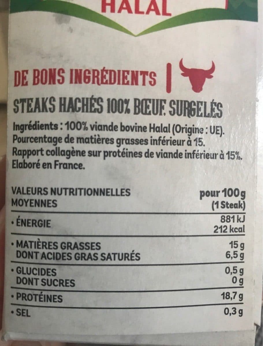 Isla delice Le haché façon bouchère packshot