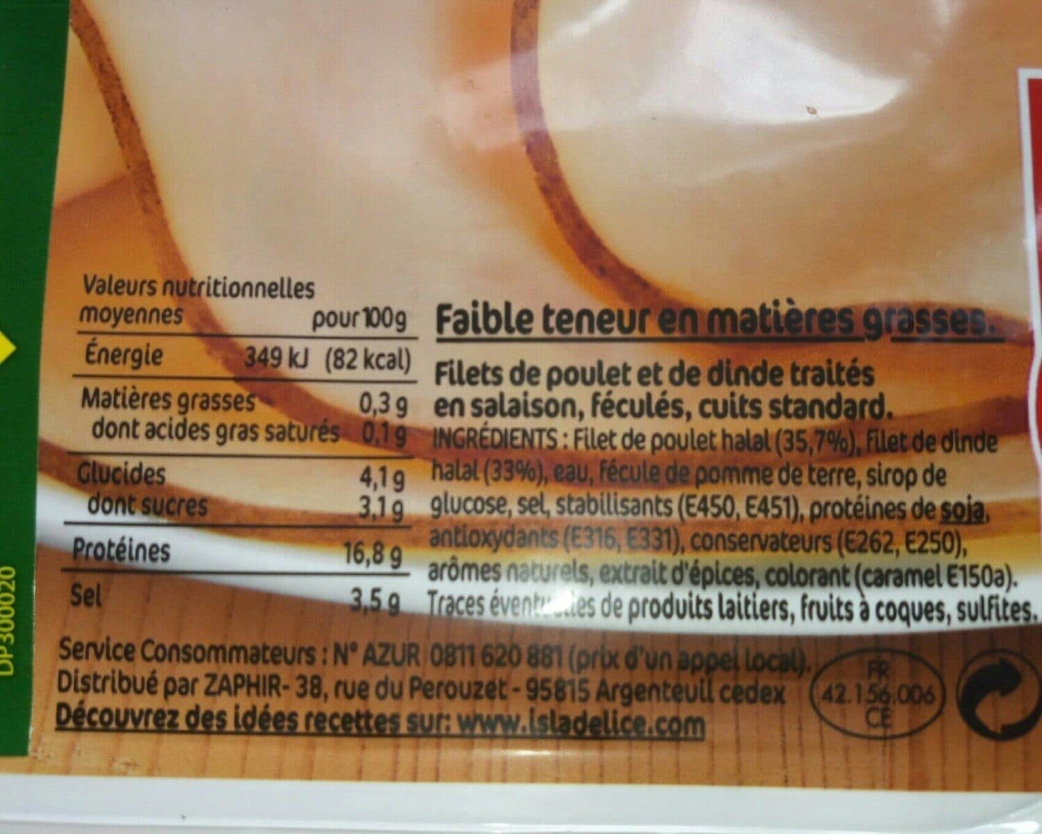 Isla Délice Délice de poulet packshot