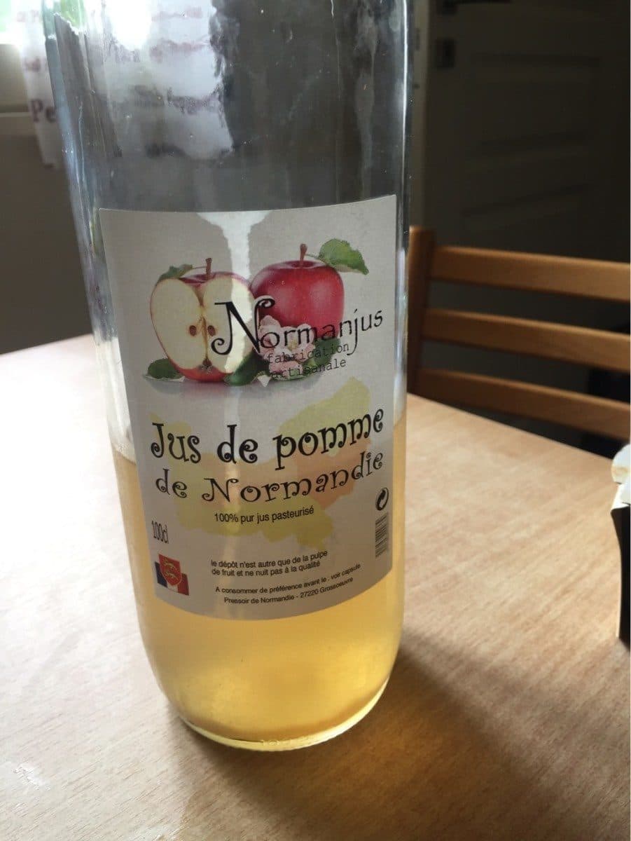 Open Food Facts Jus de pomme de Normandie packshot
