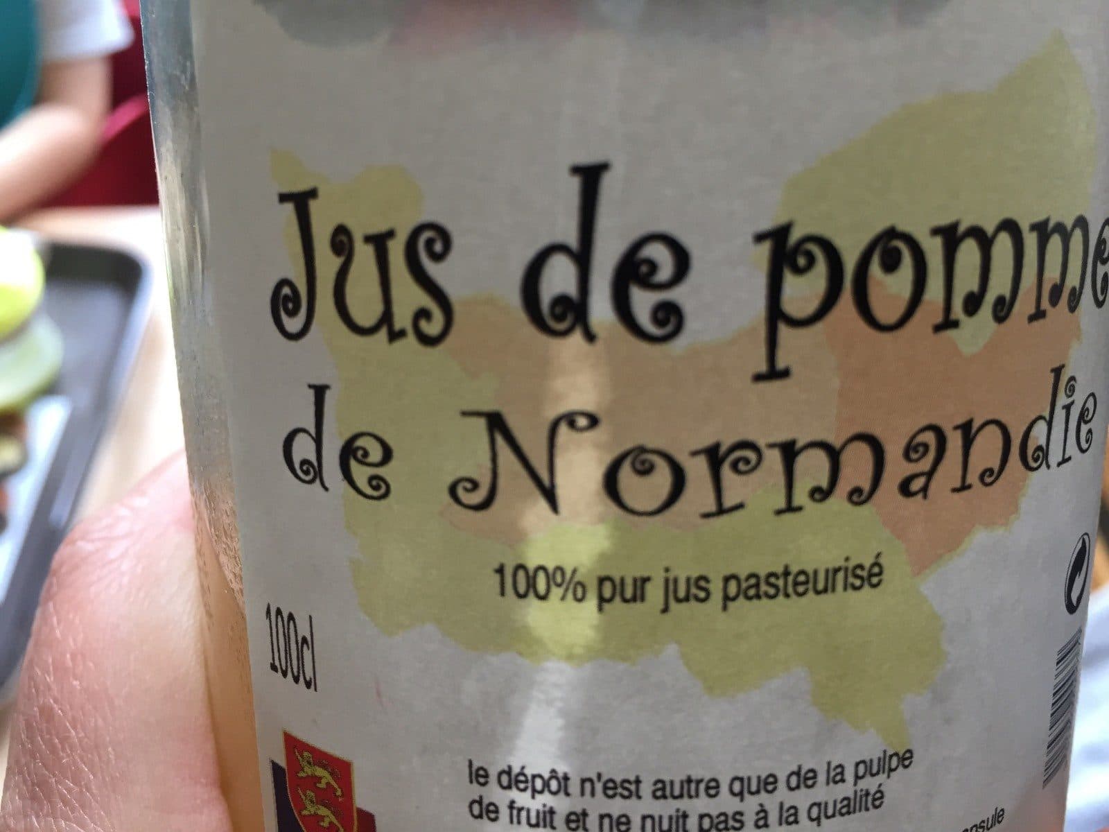 Open Food Facts Jus de pomme de Normandie packshot