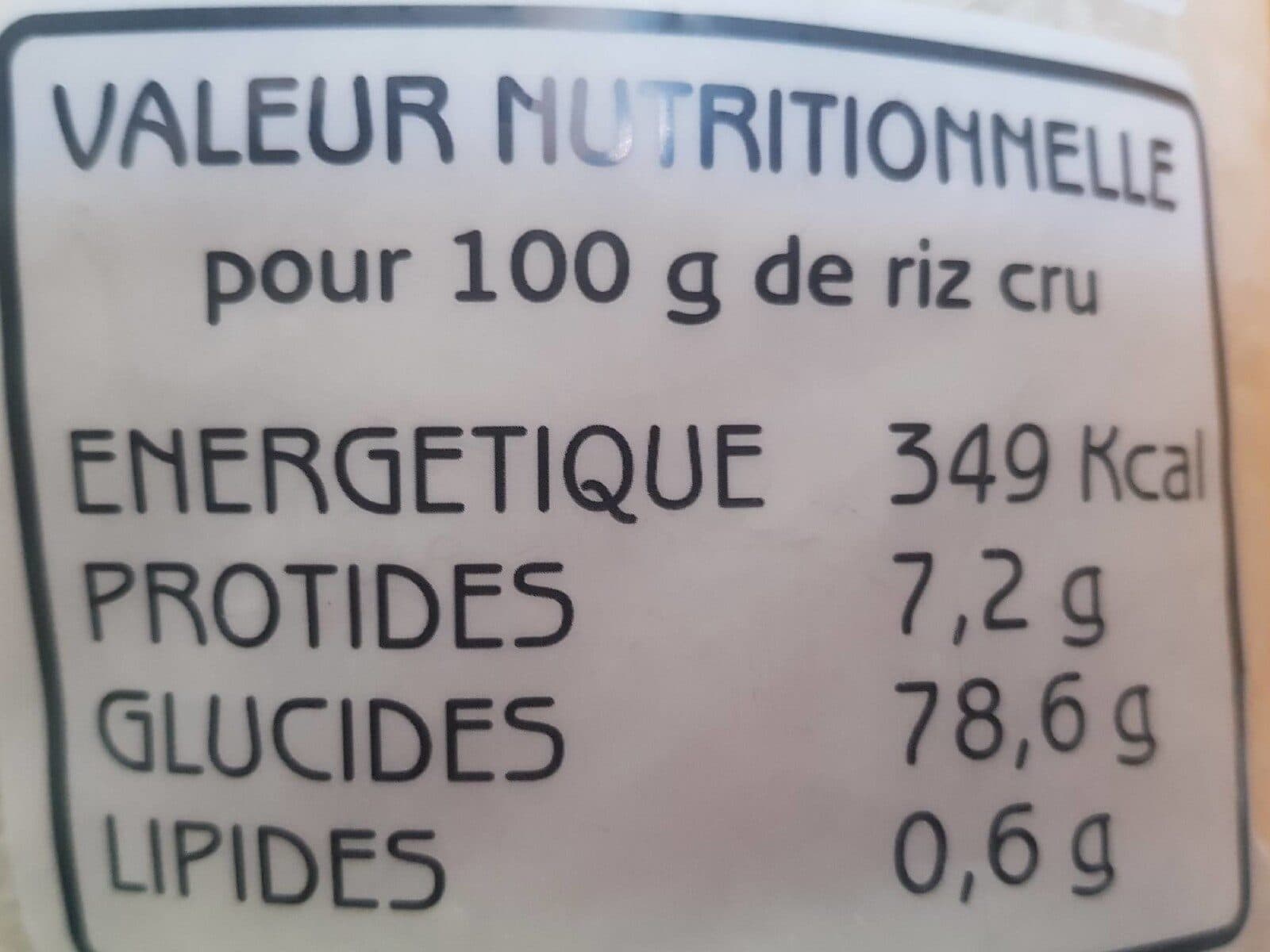 Open Food Facts Riz tersol packshot