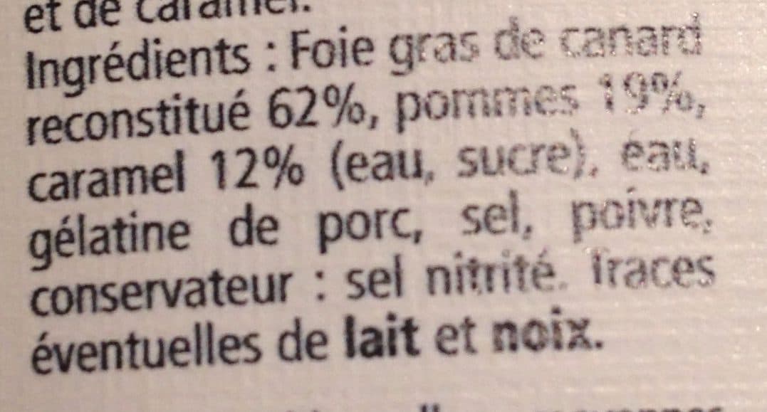 Le Manoir Alexandre Tatin de bloc de foie gras de canard packshot