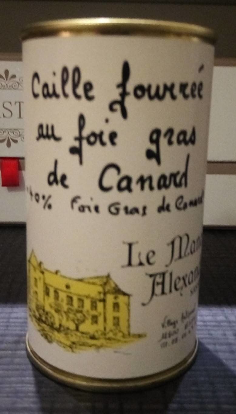 Le Manoir Alexandre Caille fourrée au foie gras de canard packshot