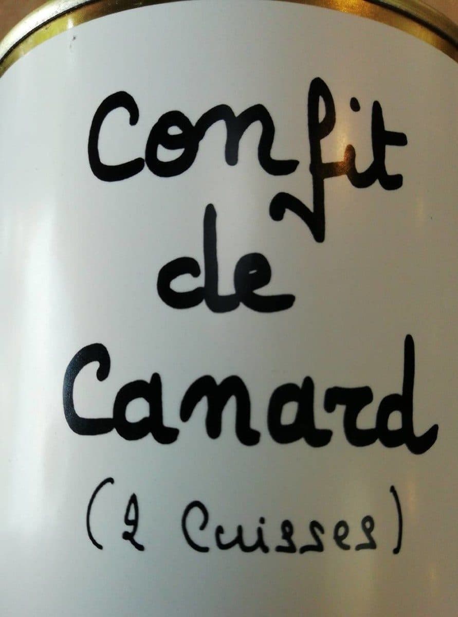 Open Food Facts Confit de Canard packshot