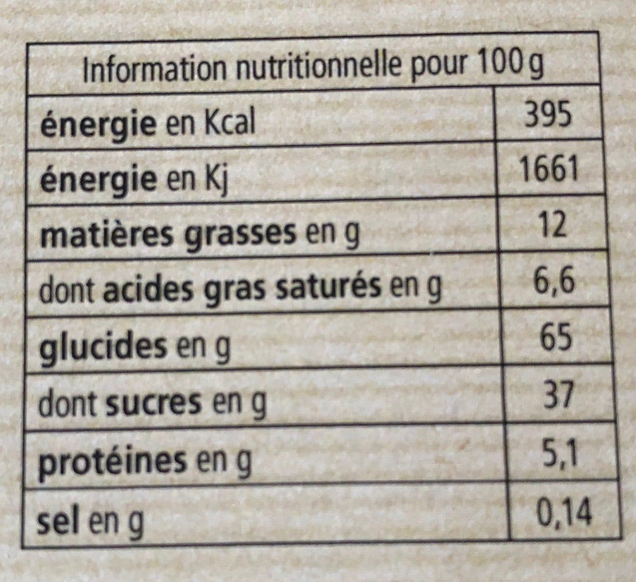 Open Food Facts Tarte aux pruneaux packshot