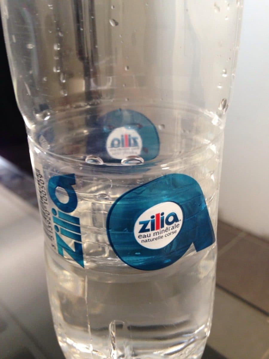 Zilia Eau minerale packshot