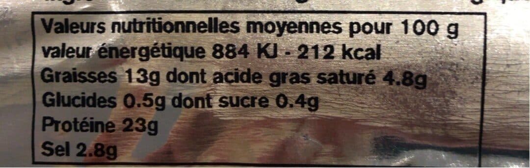 Open Food Facts Saumon fumé packshot