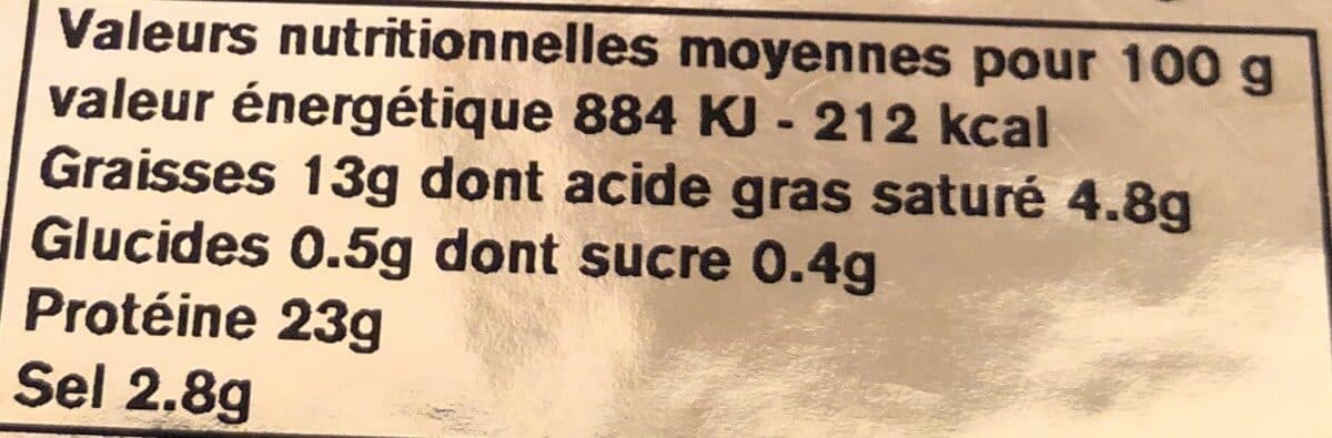 Open Food Facts Dos de saumon fumé Claude Traiteur packshot