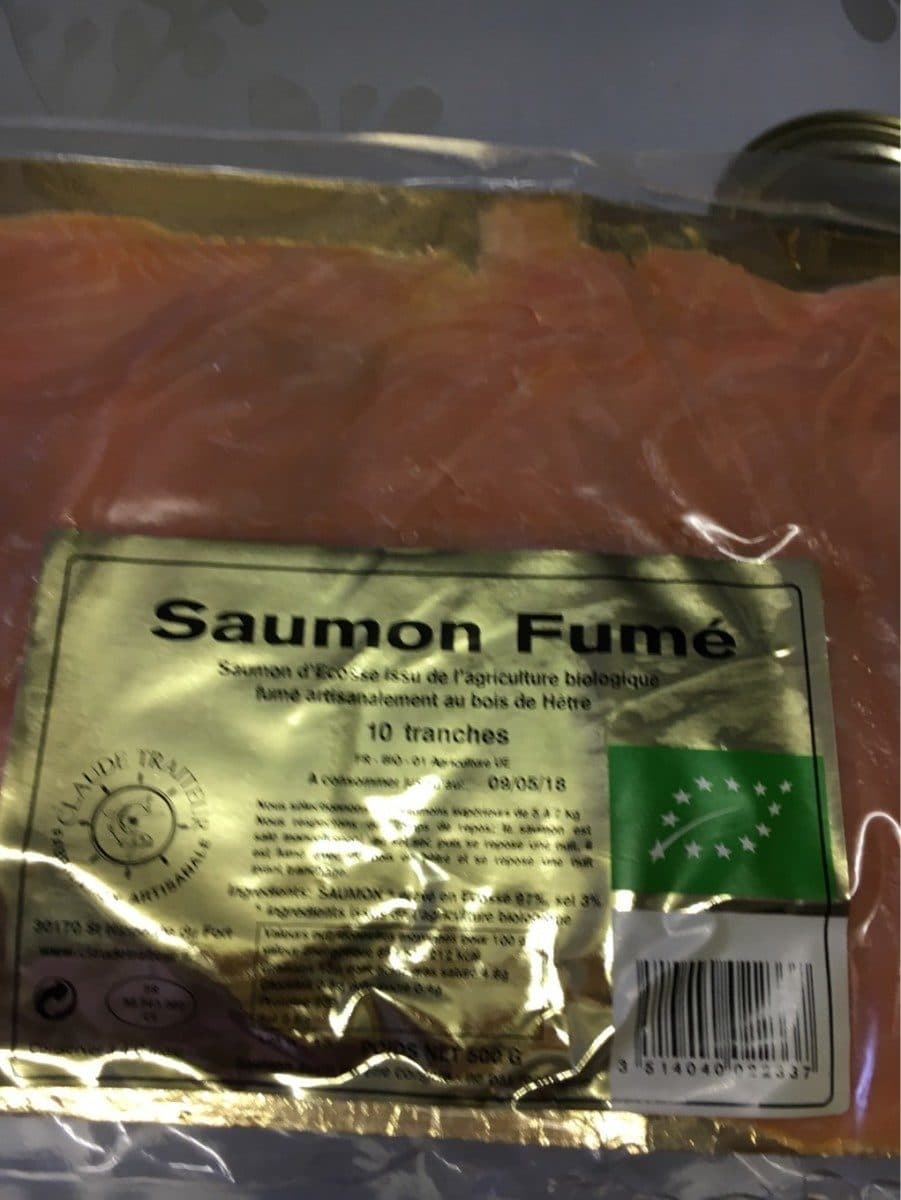 Claude Traiteur Saumon fumé packshot