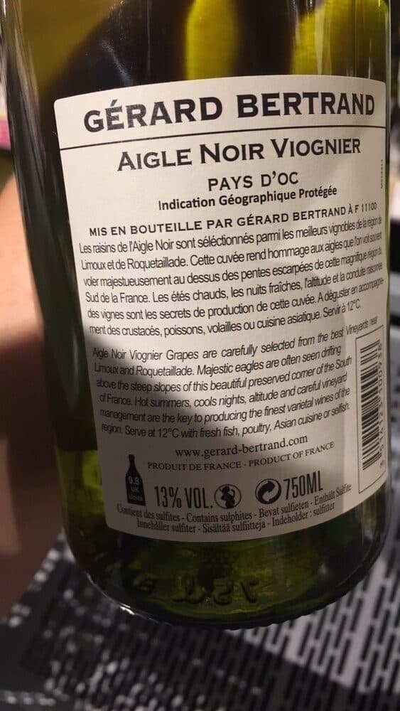 Gérard Bertrand Aigle noir packshot