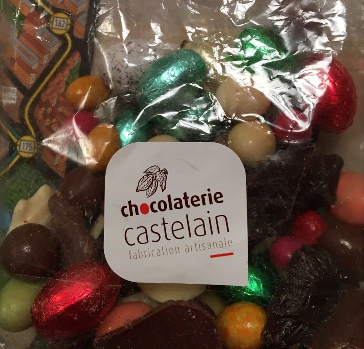 Chocolaterie Castelain Assortiment de garniture au chocolat packshot