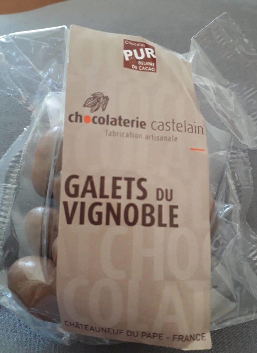 Chocolaterie Castelain Galets- amandes enrobés de chocolat packshot
