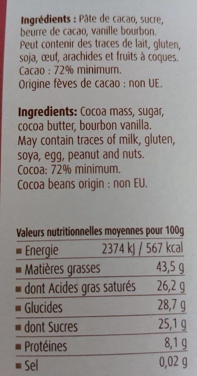 Chocolaterie Castelain Chocolat packshot