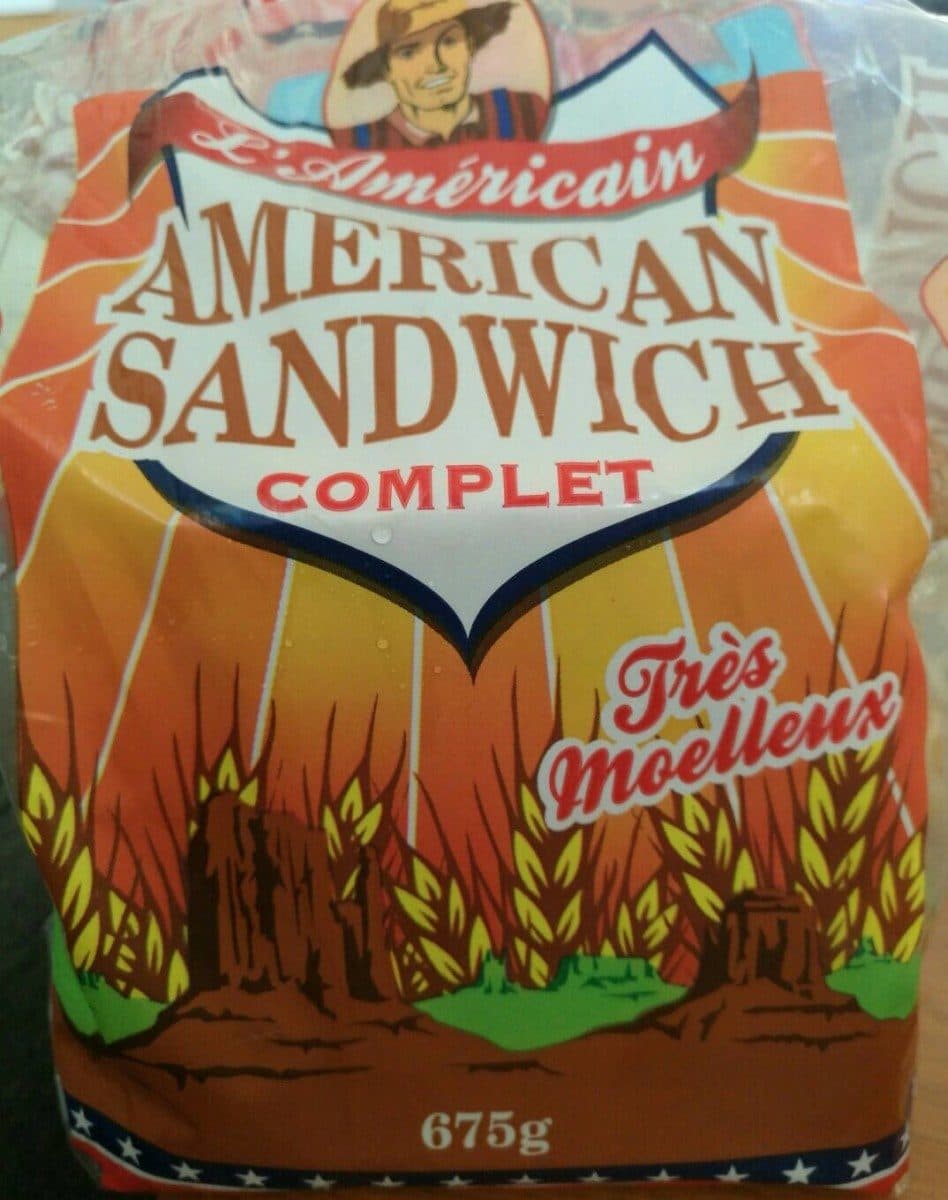 Open Food Facts American Sandwich packshot