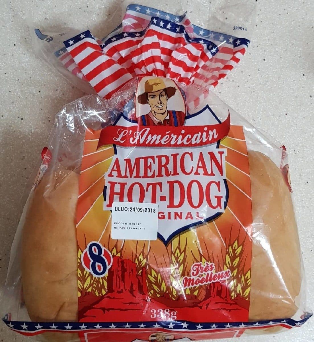 Open Food Facts 8 American Hot-dog original 338g packshot