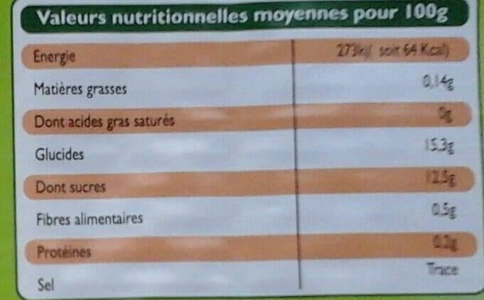 Open Food Facts Pêches demi-fruit au sirop léger packshot
