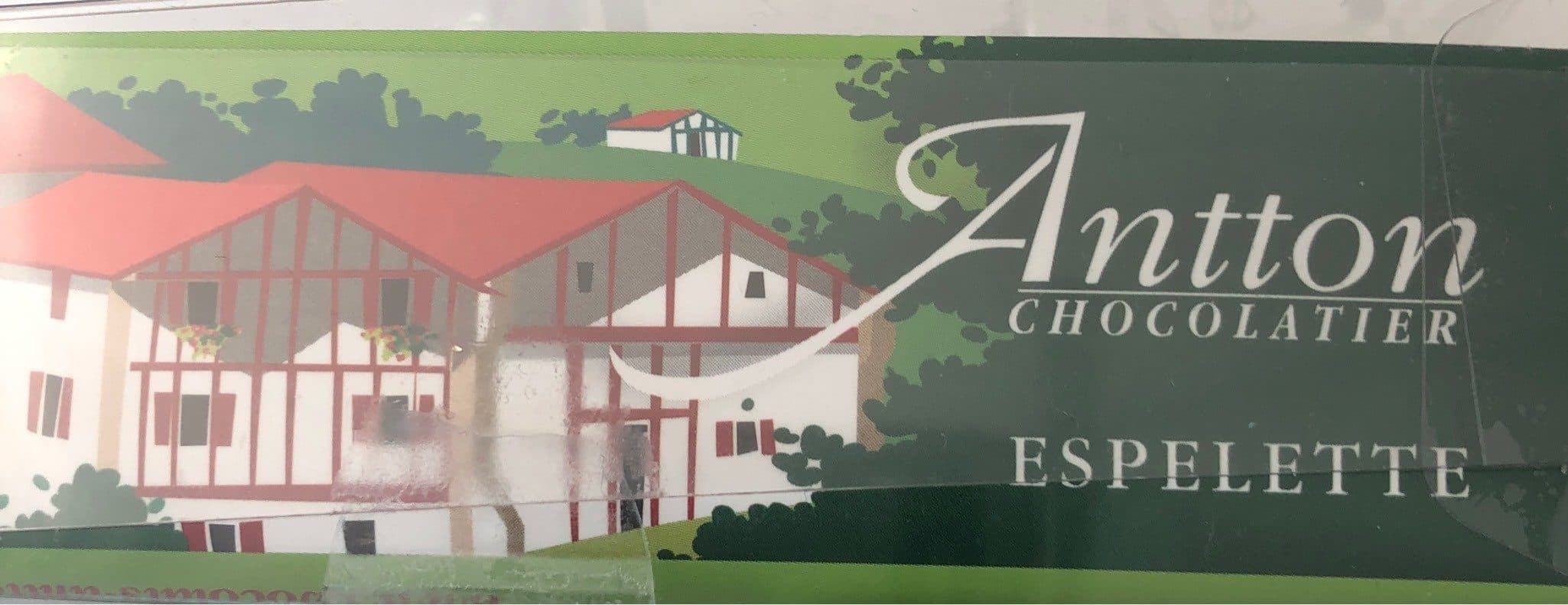 Antton Chocolat packshot
