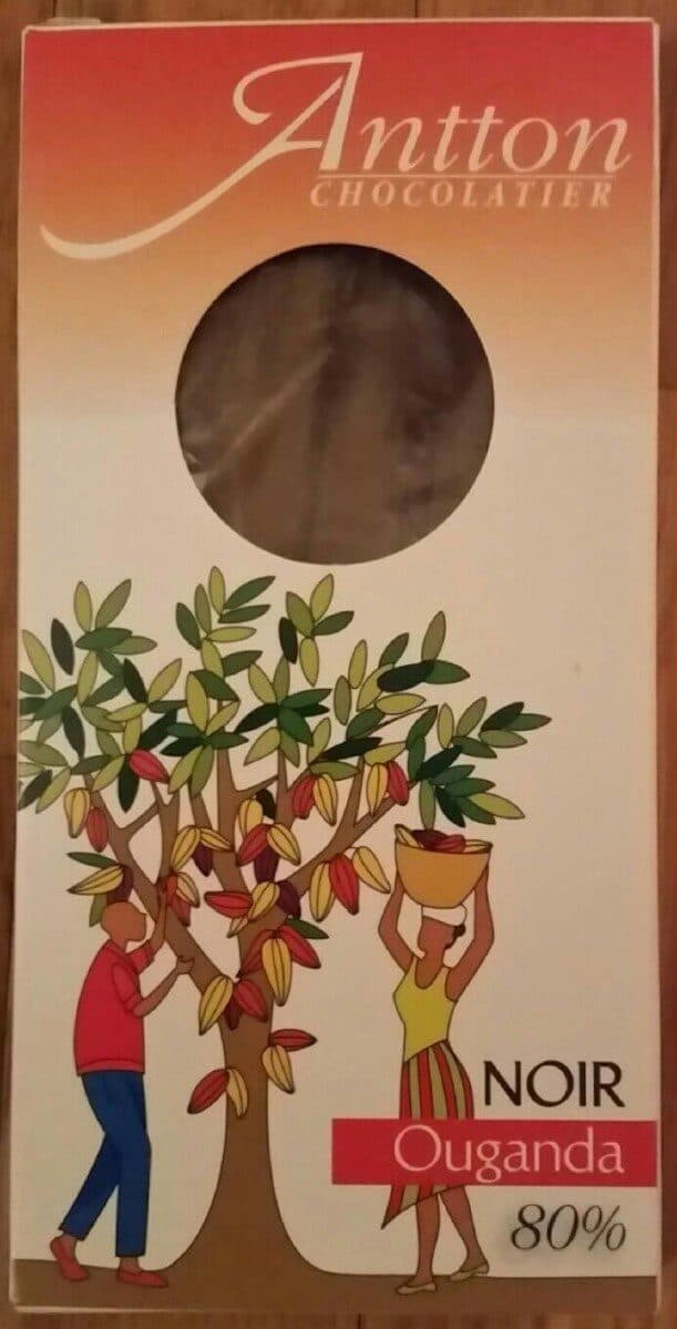 Antton Noir Ouganda 80% packshot