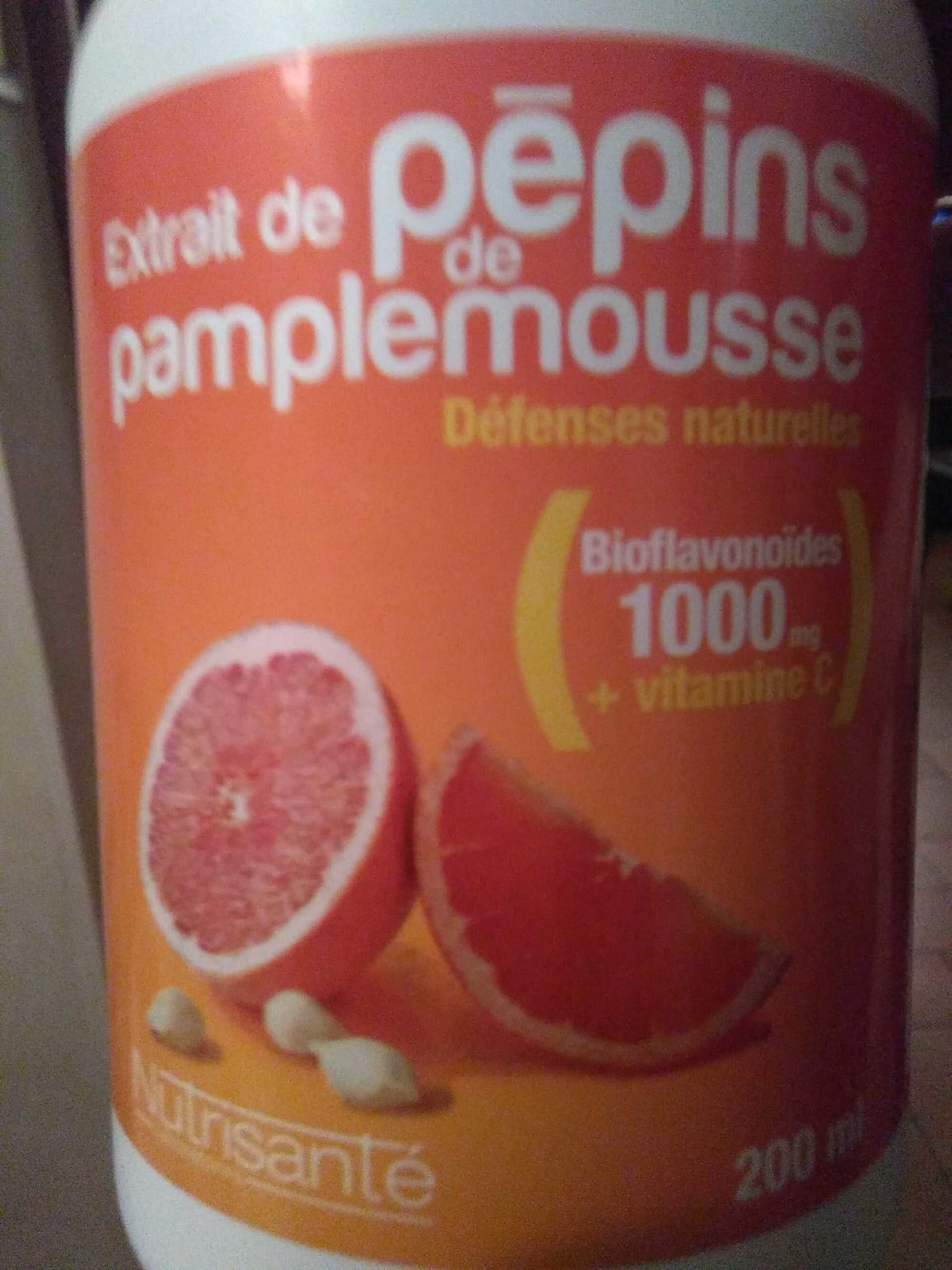 Nutrisanté Nutrisanté Extrait De Pépins De Pamplemousse 200ML packshot