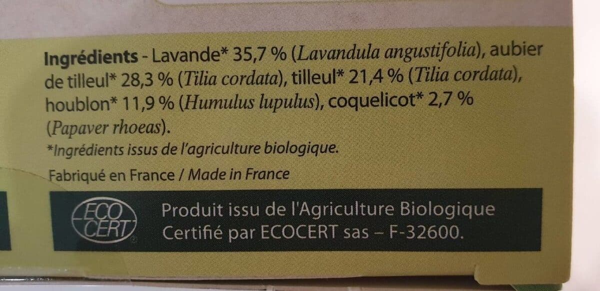 bio conseils Infusion Anti Stress Bio - 20 Sachets - Bio Conseils packshot