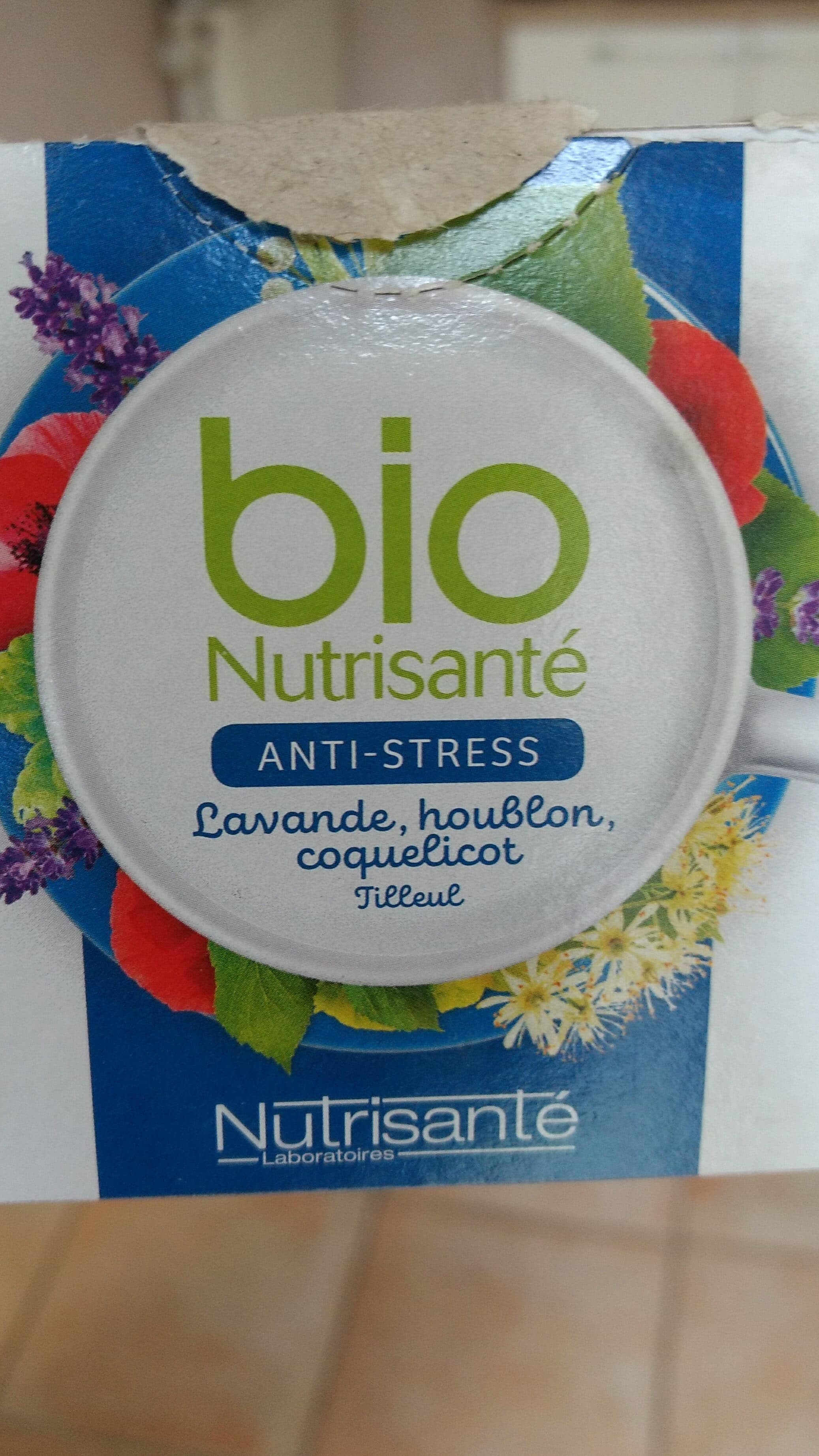 Nutrisante Nutrisante Infusion Bio Anti-stress 20 Sachets packshot