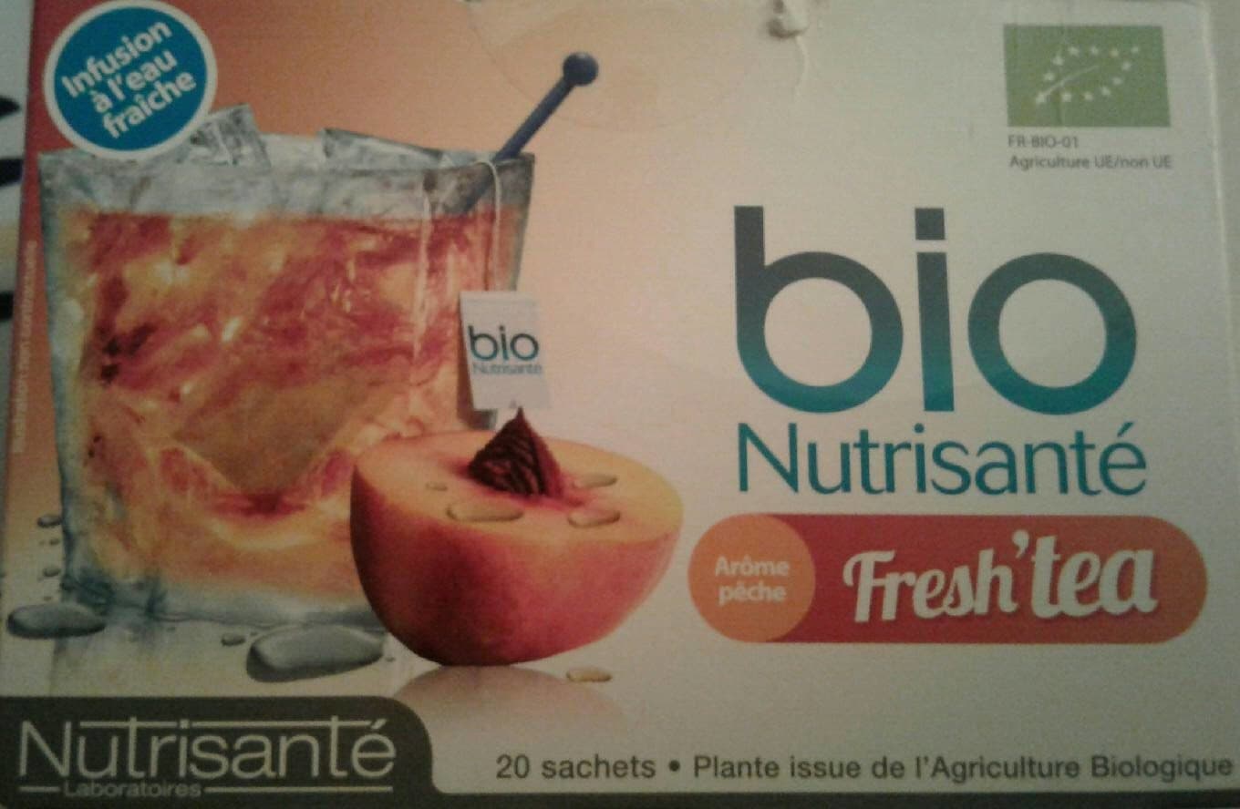Nutrisante Nutrisante Infusion Bio Fraiche Fresh Tea Peche 20 Sachets (herb Teas And Teas) packshot