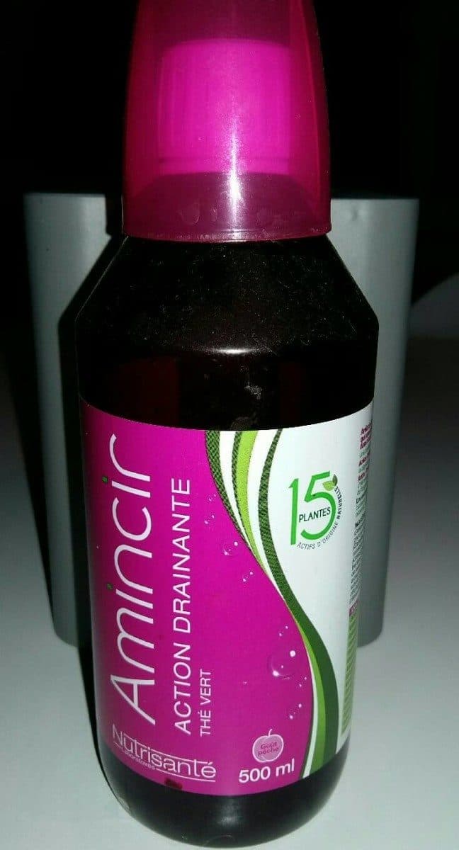 Nutrisante Nutrisante Amincir Action Drainante Gout Peche 500ML (draining) packshot