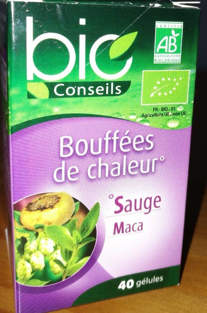 Open Food Facts Bouffées de chaleur sauge maca packshot