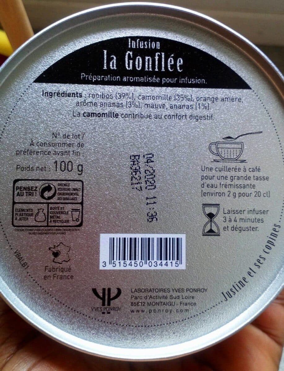Open Food Facts La gonflée packshot