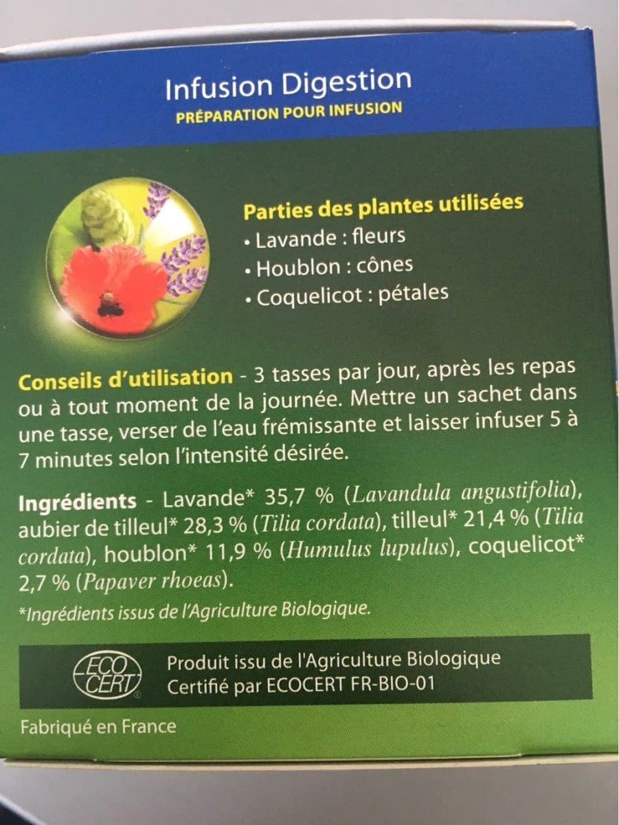 Open Food Facts Infusion anti stress packshot