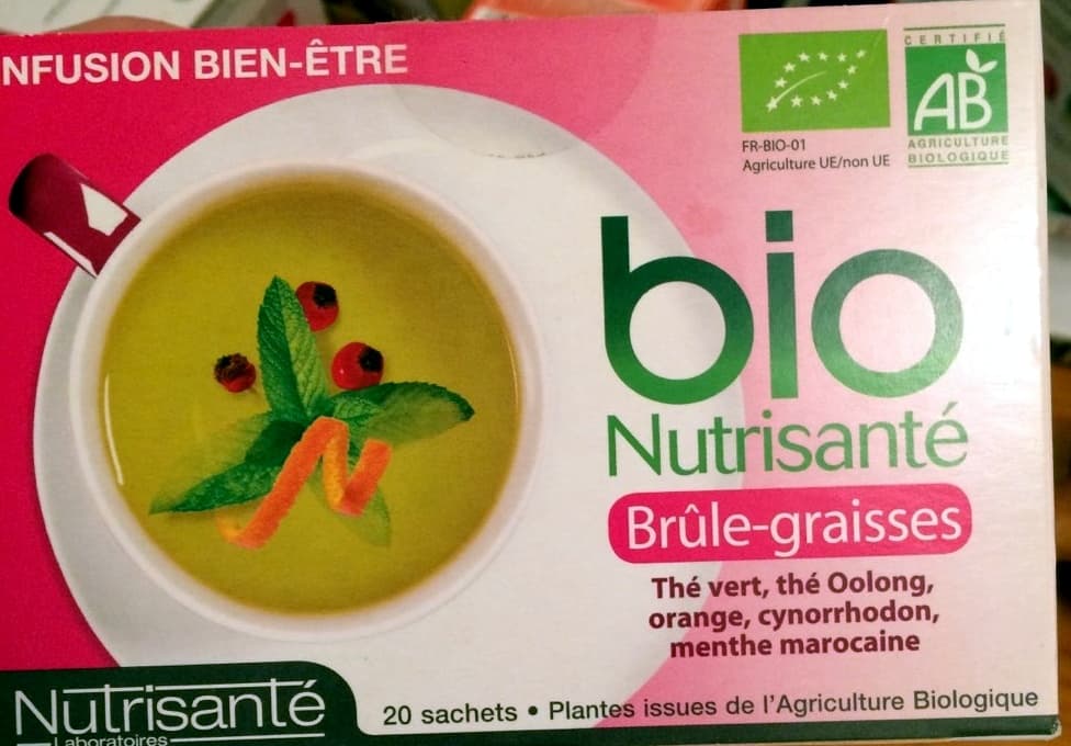 Nutrisanté Nutrisanté Infusion Bien être Bio Brûle Graisse packshot