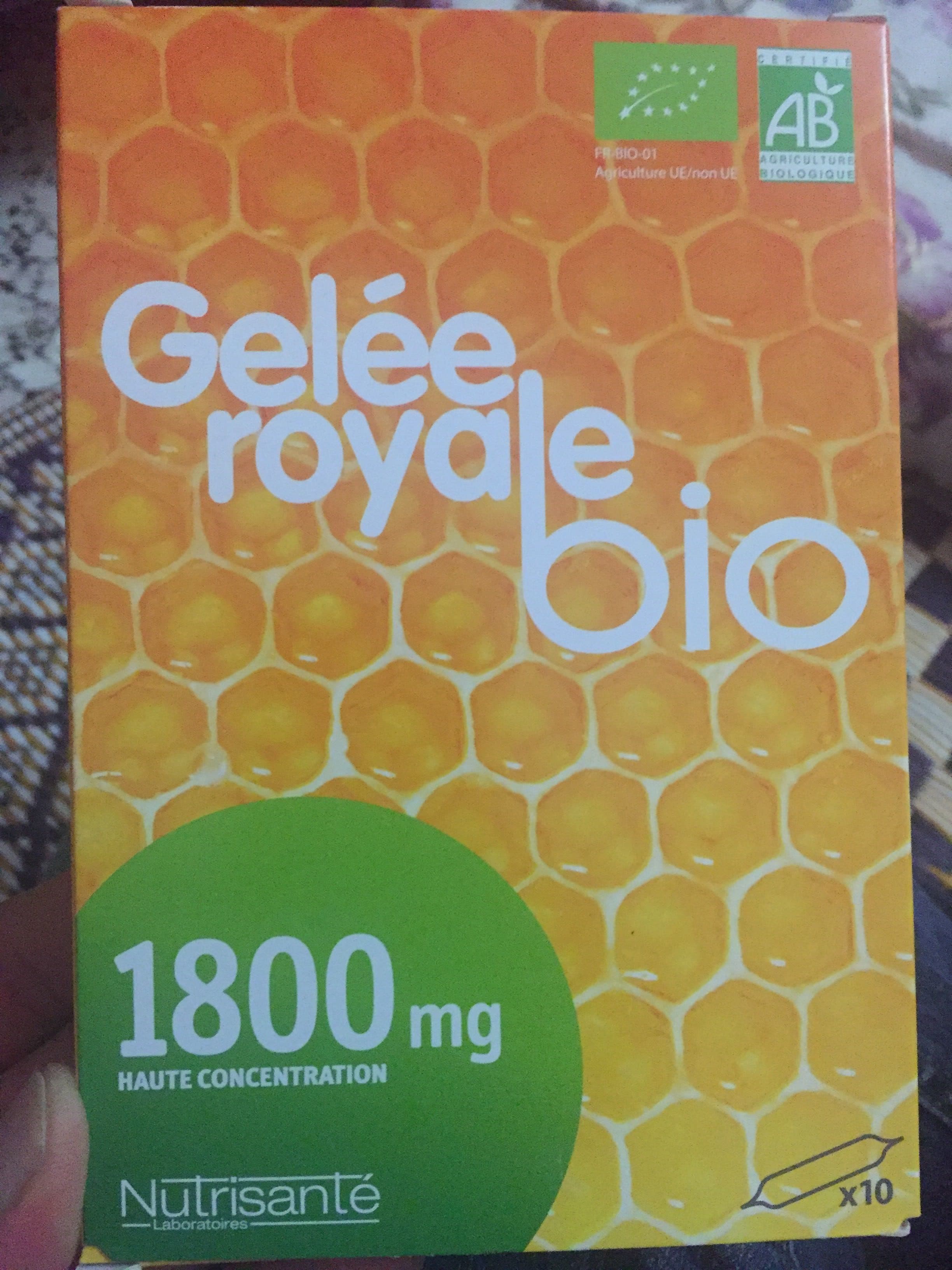 Nutrisante Nutrisante Gelle Royale Bio 10 Ampoules (vitamins And Tonus) packshot