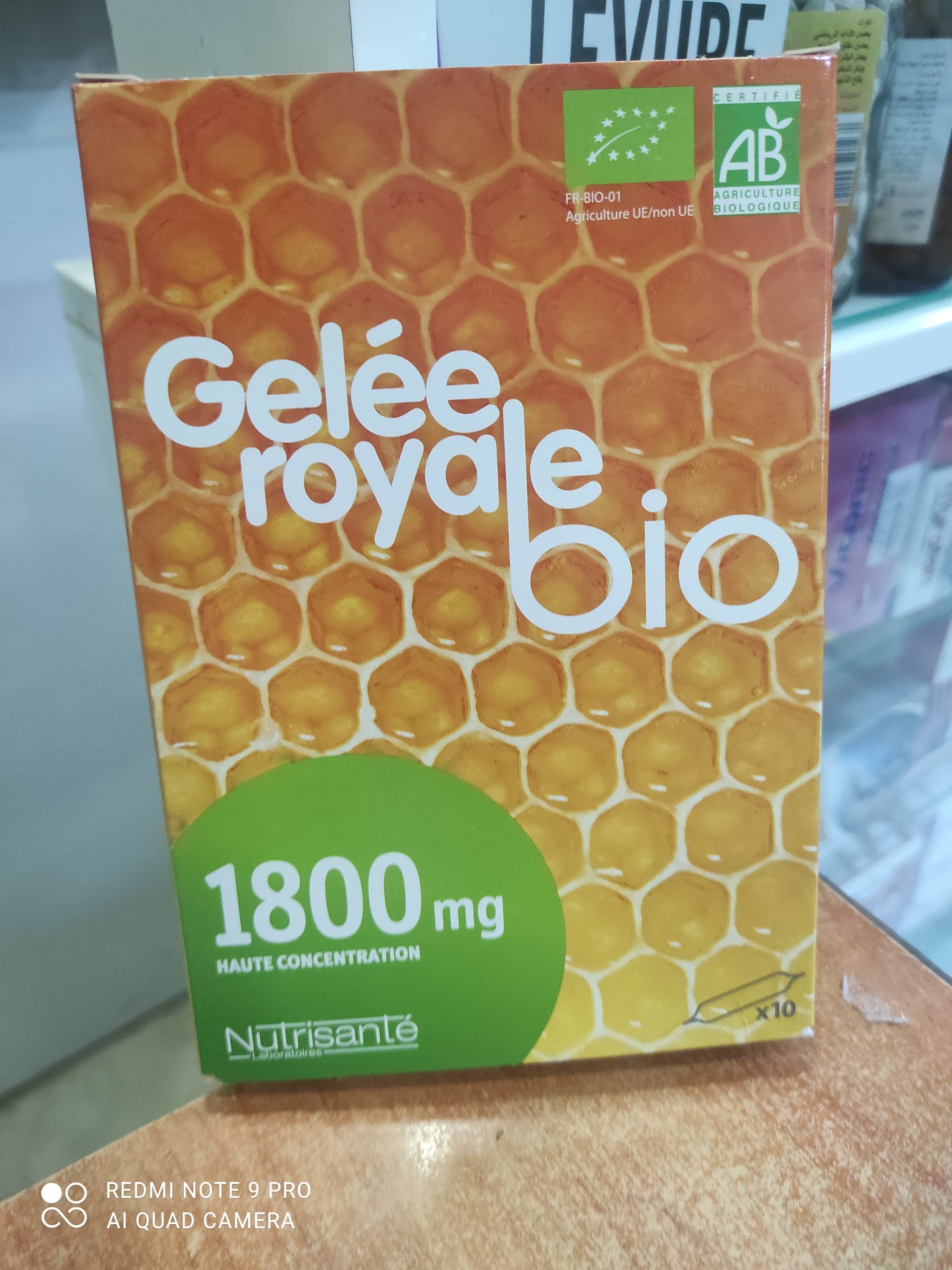 Nutrisante Nutrisante Gelle Royale Bio 10 Ampoules (vitamins And Tonus) packshot