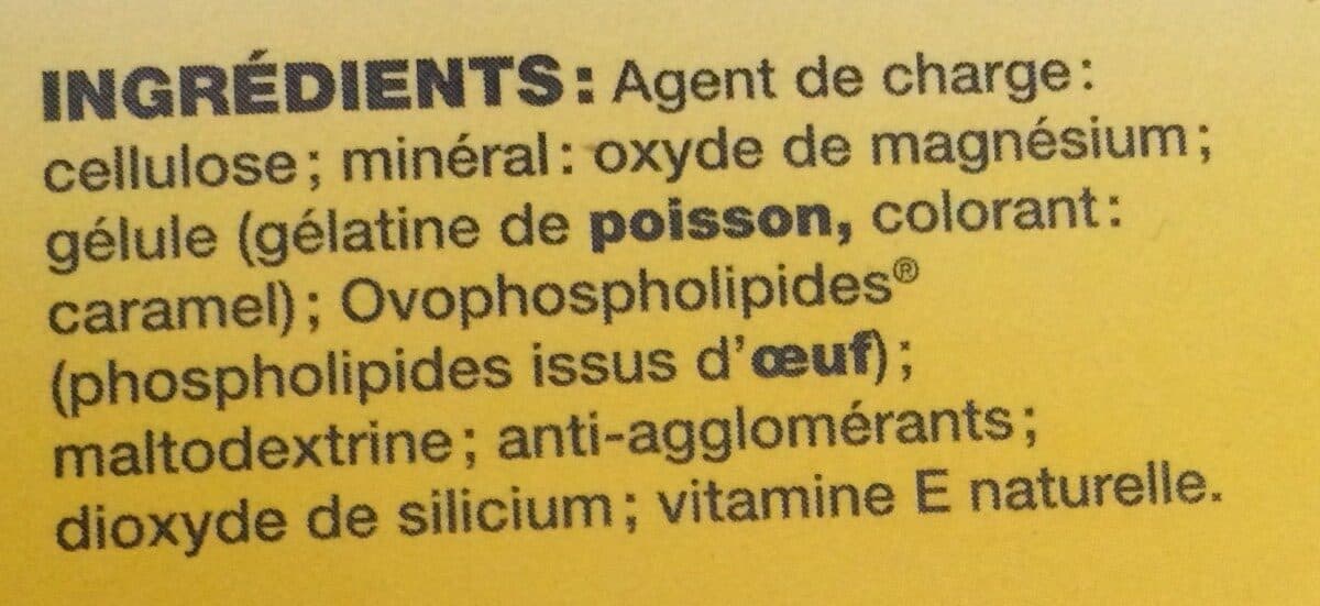 Open Food Facts Nutrisanté Lecitone Magnésium Détente, Sommeil 60 Gélules packshot