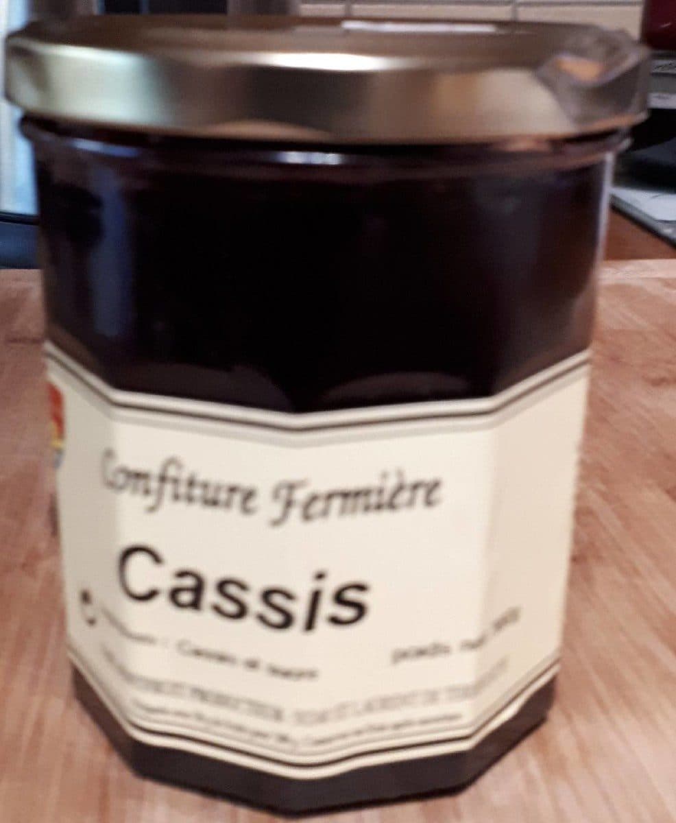 Open Food Facts Confiture fermière - cassis packshot