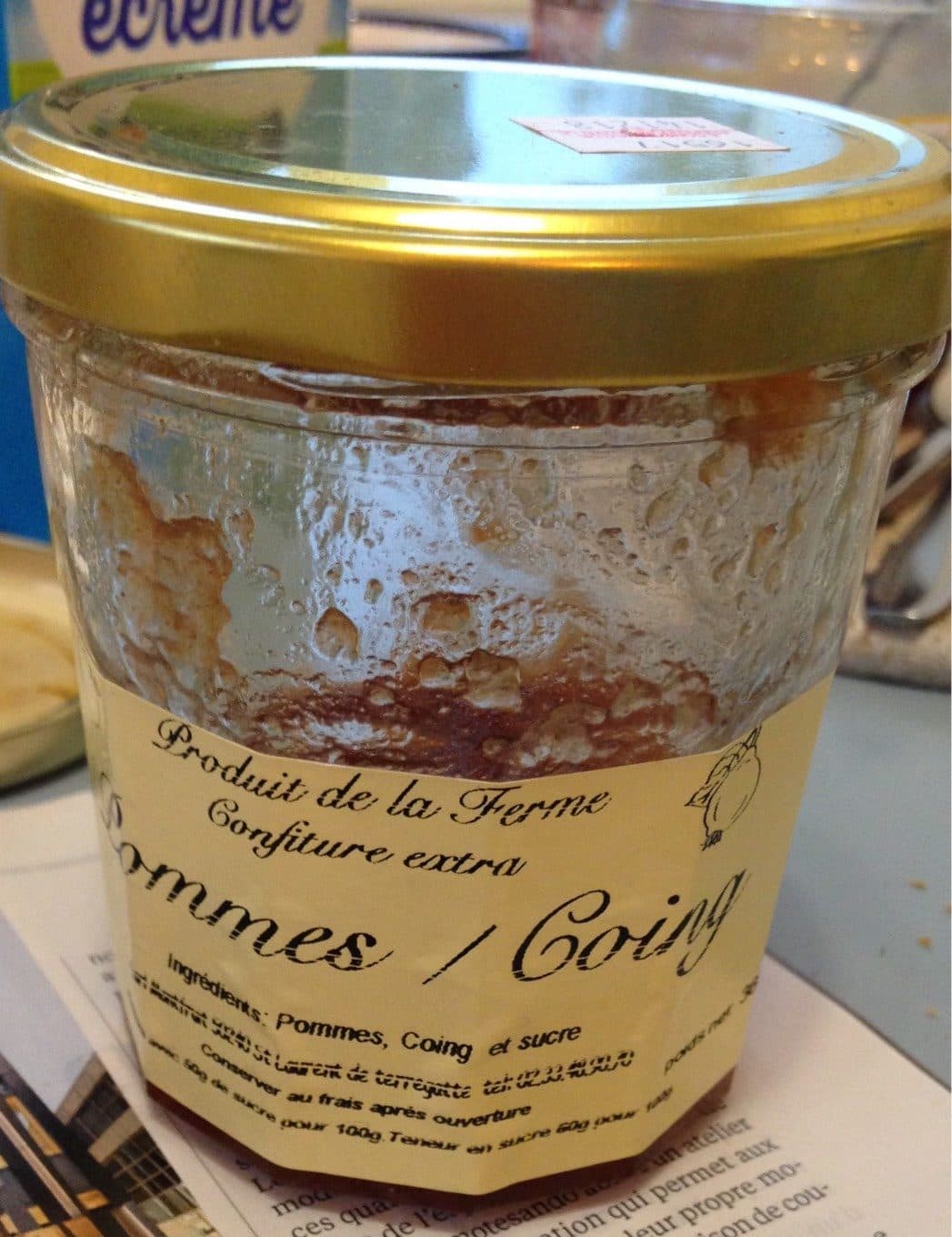 Produit De La Ferme Confiture Pommes Coings packshot