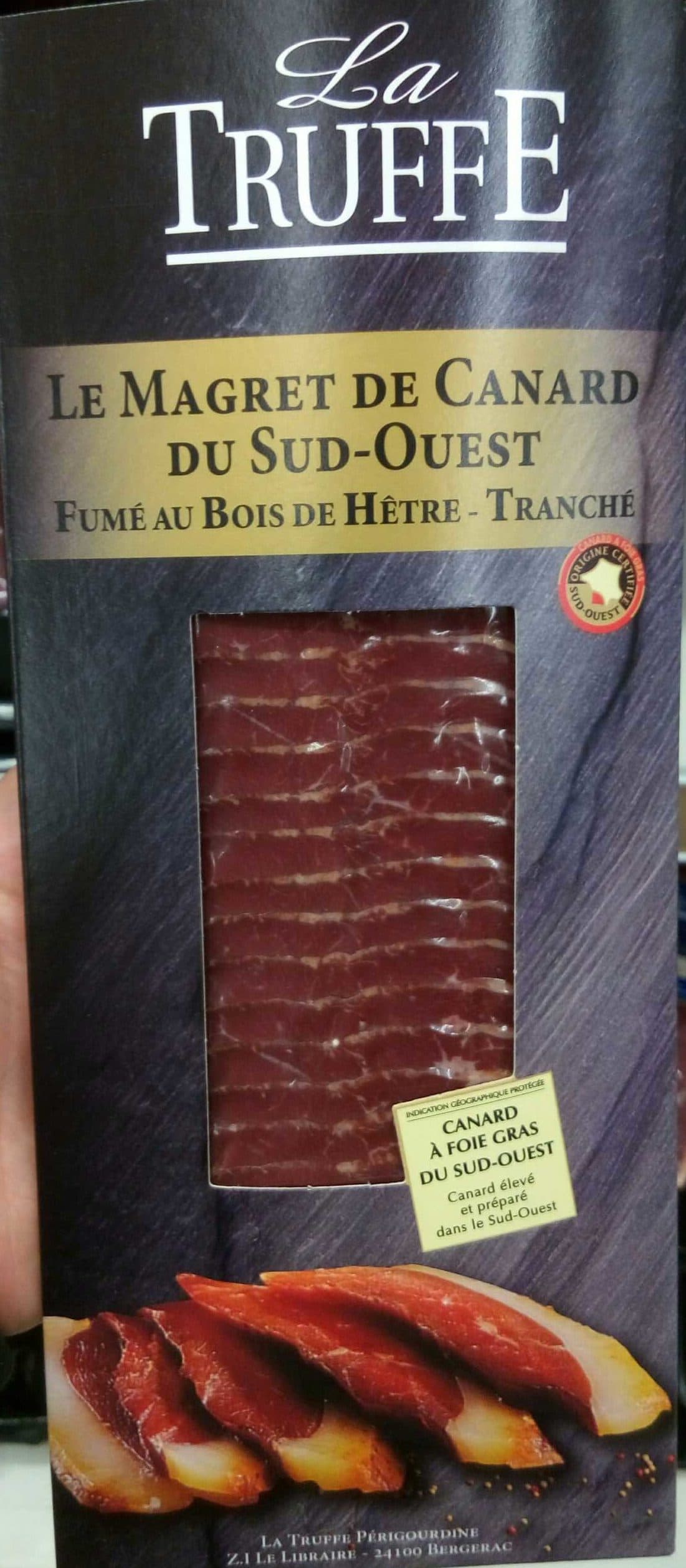 La Truffe Le Magret de Canard du Sud-Ouest fumé au bois de hêtre packshot