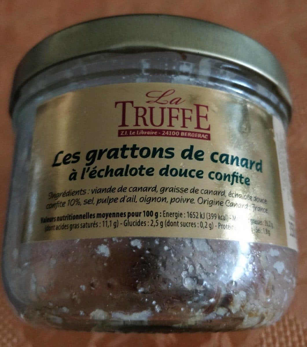La Truffe Les grattons de canard à l'échalote douce confite packshot