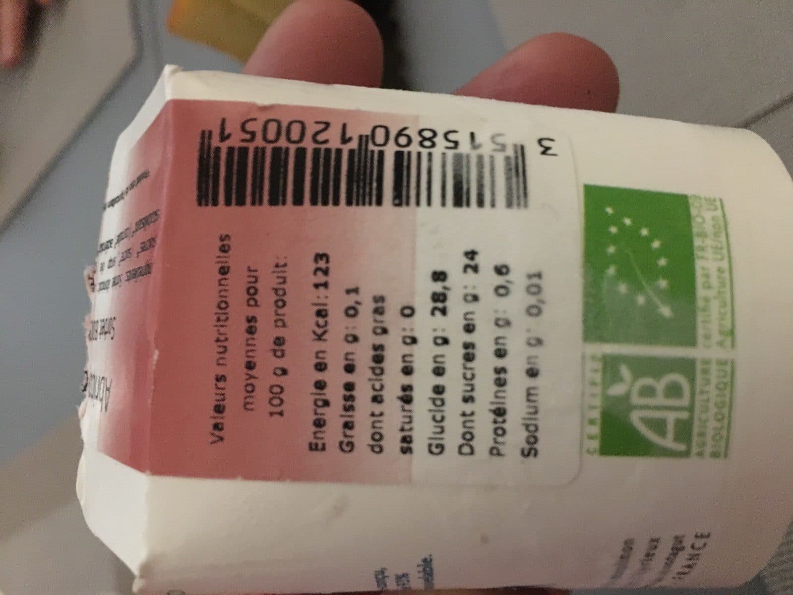 Terre adélice Sorbet Bio Abricot packshot
