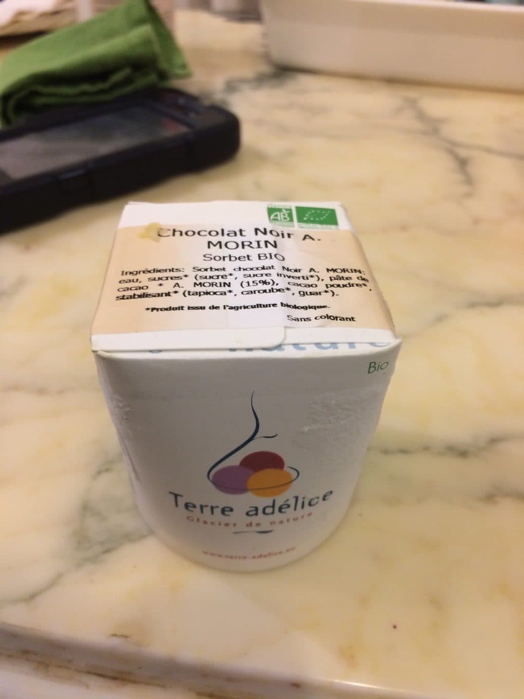 Terre Adelice Chocolat noir A. Morin packshot